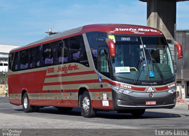 Santa Maria Fretamento e Turismo > Transportes Santa Maria(SP) 500 na cidade de Rio de Janeiro, Rio de Janeiro, Brasil, por Lucas Lima. Número da foto: #3299356.