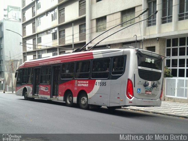 Himalaia Transportes > Ambiental Transportes Urbanos 4 1595 na cidade de São Paulo, São Paulo, Brasil, por Matheus de Melo Bento. ID da foto: 3299718.