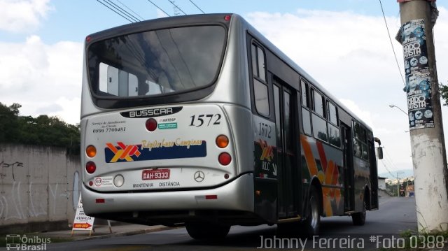 Rápido Campinas 1572 na cidade de Francisco Morato, São Paulo, Brasil, por Johnny Ferreira. ID da foto: 3297576.