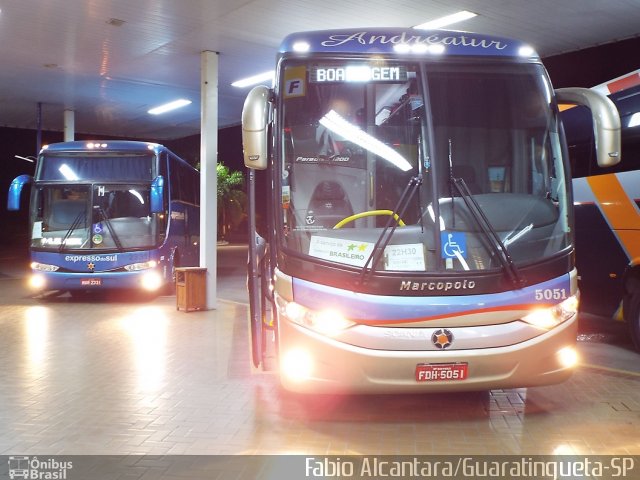 Andréatur - Andréa Turismo 5051 na cidade de Guaratinguetá, São Paulo, Brasil, por Fabio Alcantara. Número da foto: #3300129.