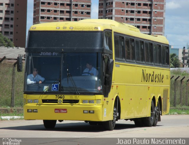Viação Nordeste 7060 na cidade de Natal, Rio Grande do Norte, Brasil, por Joao Paulo Nascimento Silva. Número da foto: #3299169.