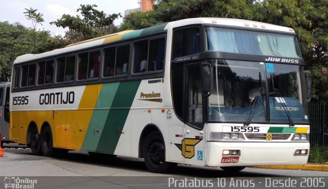 Empresa Gontijo de Transportes 15595 na cidade de São Paulo, São Paulo, Brasil, por Cristiano Soares da Silva. ID da foto: 3299108.