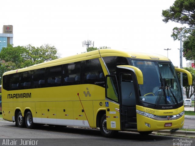 Viação Itapemirim 60709 na cidade de Curitiba, Paraná, Brasil, por Altair Júnior. Número da foto: #3298008.