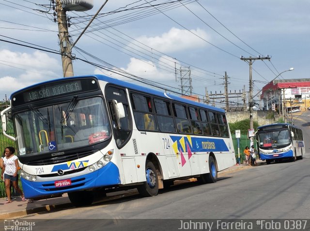 Auto Ônibus Moratense 724 na cidade de Francisco Morato, São Paulo, Brasil, por Johnny Ferreira. Número da foto: #3297567.