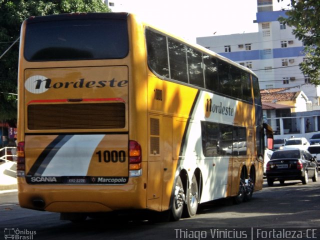 Viação Nordeste 1000 na cidade de Fortaleza, Ceará, Brasil, por Thiago Vinicius. Número da foto: #3297698.
