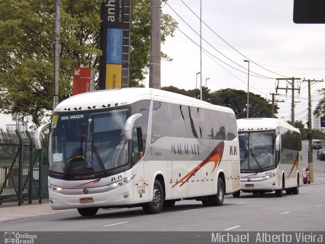 Auto Ônibus Macacari 7070 na cidade de São Paulo, São Paulo, Brasil, por Michael  Alberto Vieira. ID da foto: 3298292.