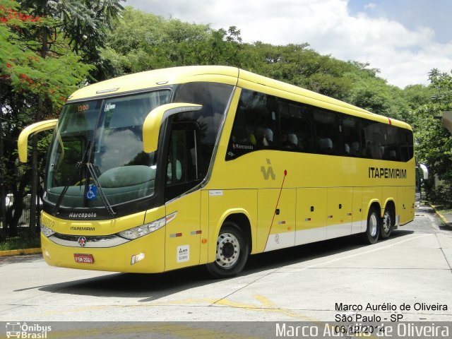Viação Itapemirim 60709 na cidade de São Paulo, São Paulo, Brasil, por Marco Aurélio de Oliveira. Número da foto: #3301212.
