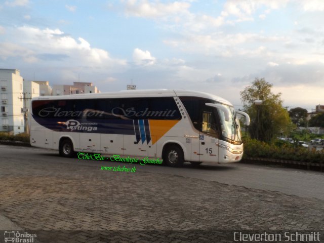 Auto Viação Putinga 15 na cidade de Santa Maria, Rio Grande do Sul, Brasil, por Cleverton Schmitt. Número da foto: #3302257.