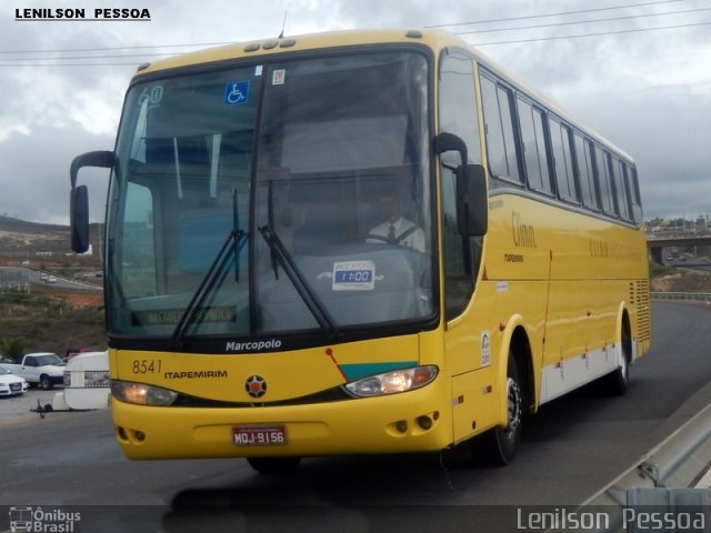 Viação Itapemirim 8541 na cidade de Caruaru, Pernambuco, Brasil, por Lenilson da Silva Pessoa. ID da foto: 3303679.