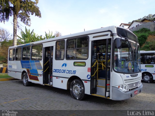 Viação Dedo de Deus 1045 na cidade de Teresópolis, Rio de Janeiro, Brasil, por Lucas Lima. Número da foto: #3304515.