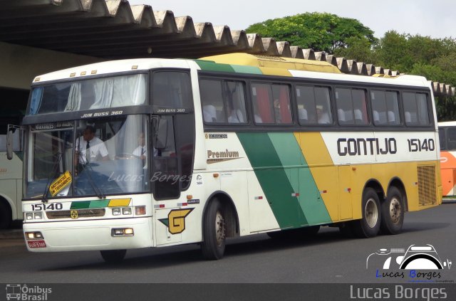 Empresa Gontijo de Transportes 15140 na cidade de Araxá, Minas Gerais, Brasil, por Lucas Borges . ID da foto: 3303244.