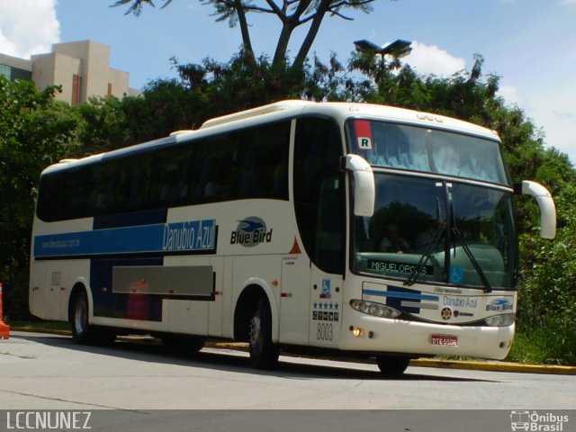 VIDA - Viação Danúbio Azul 8003 na cidade de São Paulo, São Paulo, Brasil, por Luis Nunez. ID da foto: 3304650.