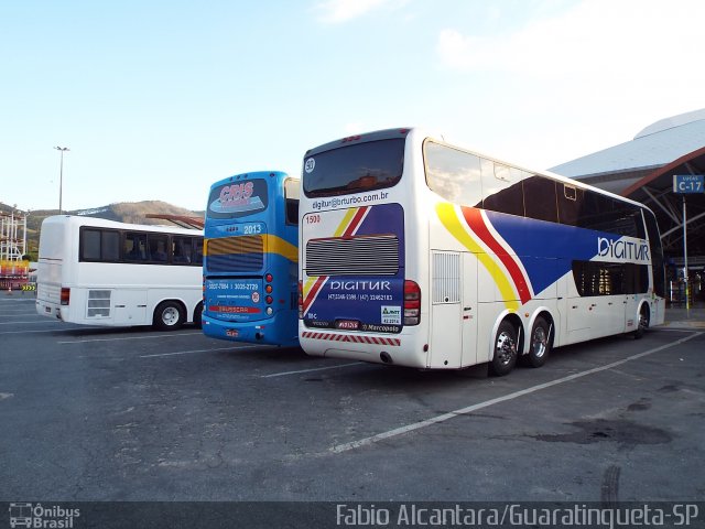 Digitur Transportes e Turismo 1500 na cidade de Aparecida, São Paulo, Brasil, por Fabio Alcantara. Número da foto: #3306929.