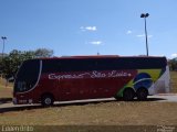 Expresso São Luiz 7010 na cidade de Anápolis, Goiás, Brasil, por Edden Brito. Número da foto: #3306006.