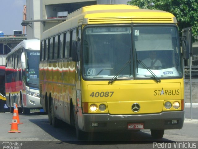 Viação Itapemirim 40087 na cidade de Rio de Janeiro, Rio de Janeiro, Brasil, por Pedro Vinicius. ID da foto: 3308552.