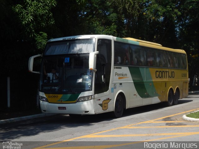 Empresa Gontijo de Transportes 12080 na cidade de Taubaté, São Paulo, Brasil, por Rogerio Marques. Número da foto: #3308158.