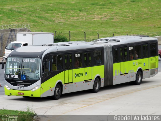São Dimas Transportes 10716 na cidade de Belo Horizonte, Minas Gerais, Brasil, por Gabriel Valladares. Número da foto: #3308768.