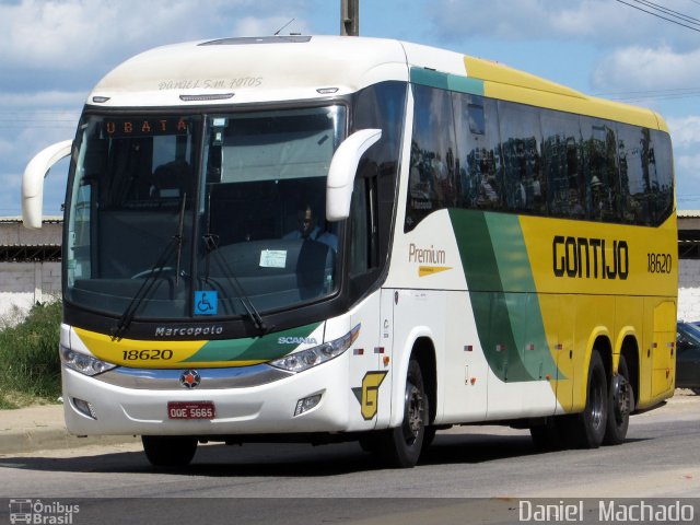 Empresa Gontijo de Transportes 18620 na cidade de Vitória da Conquista, Bahia, Brasil, por Daniel  Machado. Número da foto: #3307922.