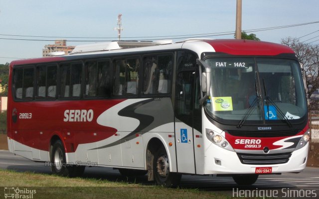 Viação Serro 28913 na cidade de Betim, Minas Gerais, Brasil, por Henrique Simões. Número da foto: #3308071.