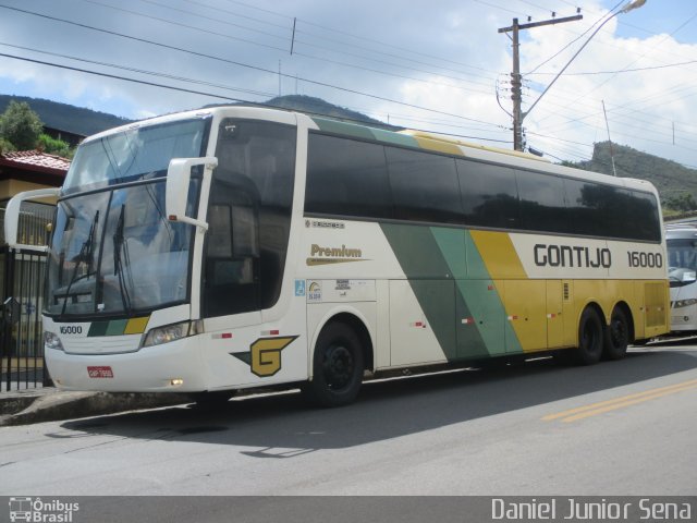 Empresa Gontijo de Transportes 16000 na cidade de Ouro Preto, Minas Gerais, Brasil, por Daniel Junior Sena. Número da foto: #3308348.