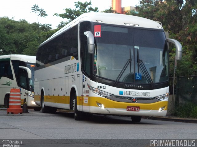 Empresa Cruz 49403 na cidade de São Paulo, São Paulo, Brasil, por Alexandre Rodrigo. Número da foto: #3307478.