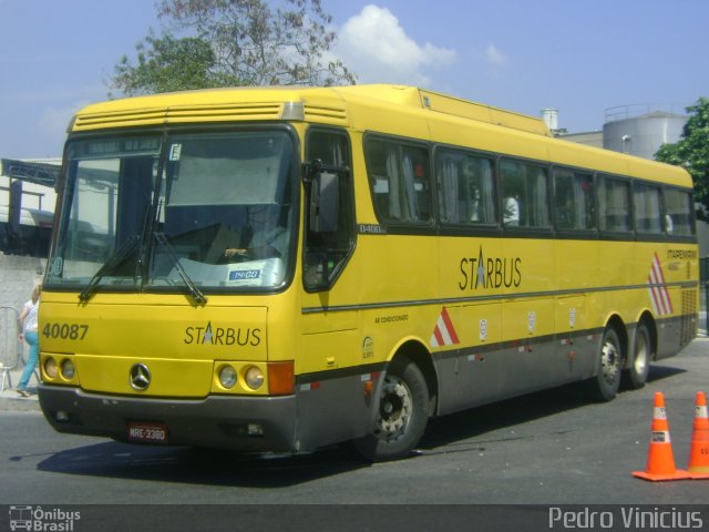 Viação Itapemirim 40087 na cidade de Rio de Janeiro, Rio de Janeiro, Brasil, por Pedro Vinicius. ID da foto: 3308555.