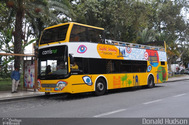 Carristur 173 na cidade de Funchal, Madeira, Portugal, por Donald Hudson. ID da foto: 3307965.