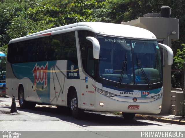 Auto Viação 1001 RJ 108.985 na cidade de São Paulo, São Paulo, Brasil, por Alexandre Rodrigo. Número da foto: #3307424.