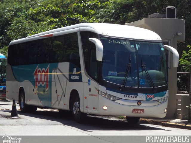 Auto Viação 1001 RJ 108.985 na cidade de São Paulo, São Paulo, Brasil, por Alexandre Rodrigo. ID da foto: 3307424.