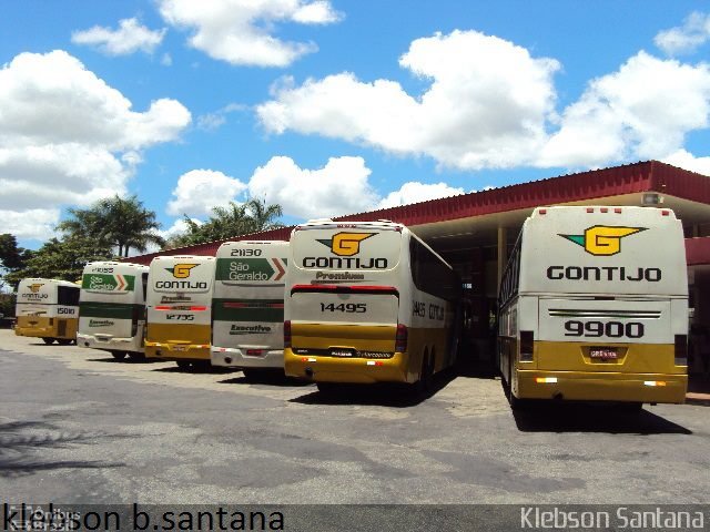 Empresa Gontijo de Transportes 9900 na cidade de Vitória da Conquista, Bahia, Brasil, por Klebson Santana. Número da foto: #3308777.