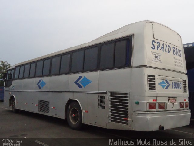 Spaid Bus Transportadora de Turismo 19003 na cidade de Vinhedo, São Paulo, Brasil, por Matheus Mota Rosa da Silva. Número da foto: #3310516.