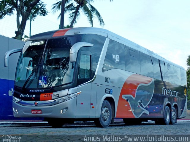 Fretcar 943 na cidade de Fortaleza, Ceará, Brasil, por Amós  Mattos. Número da foto: #3311560.