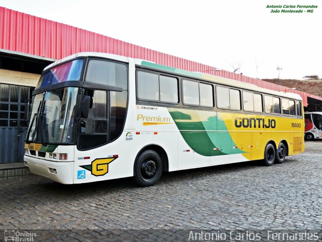 Empresa Gontijo de Transportes 15600 na cidade de João Monlevade, Minas Gerais, Brasil, por Antonio Carlos Fernandes. Número da foto: #3311008.