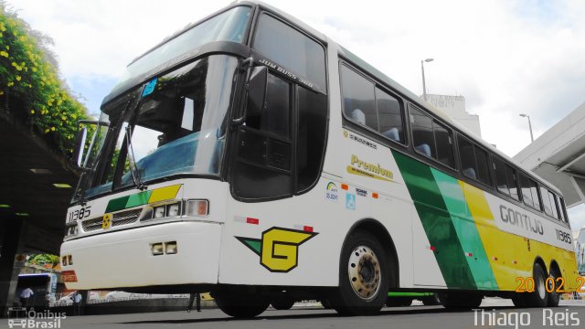 Empresa Gontijo de Transportes 11385 na cidade de Belo Horizonte, Minas Gerais, Brasil, por Thiago  Reis. Número da foto: #3310133.