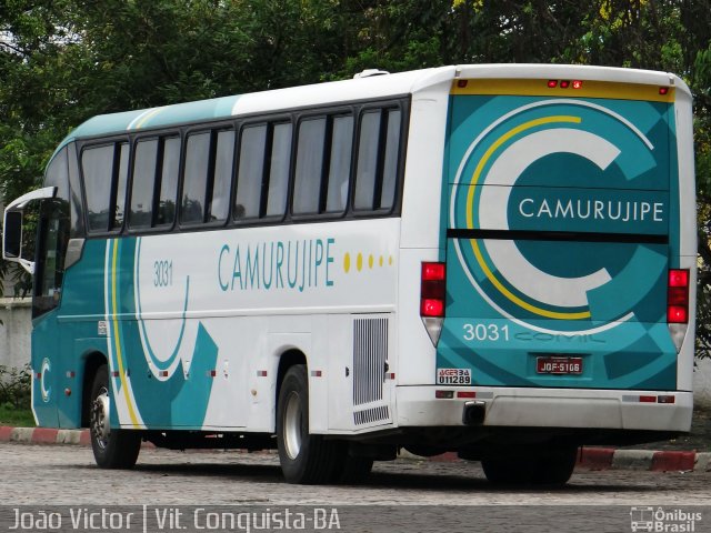 Auto Viação Camurujipe 3031 na cidade de Vitória da Conquista, Bahia, Brasil, por João Victor. ID da foto: 3310445.