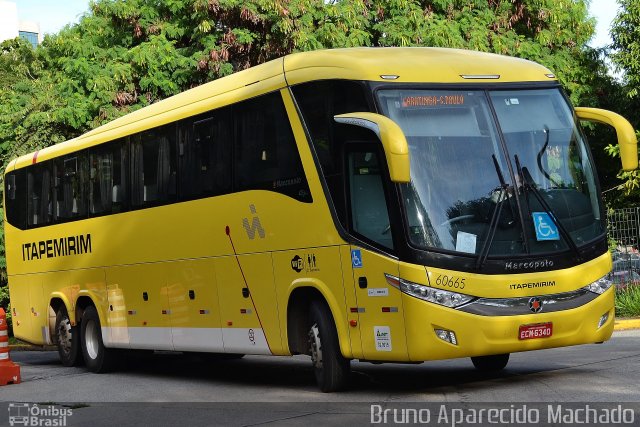 Viação Itapemirim 60665 na cidade de São Paulo, São Paulo, Brasil, por Bruno Aparecido Machado. Número da foto: #3311935.