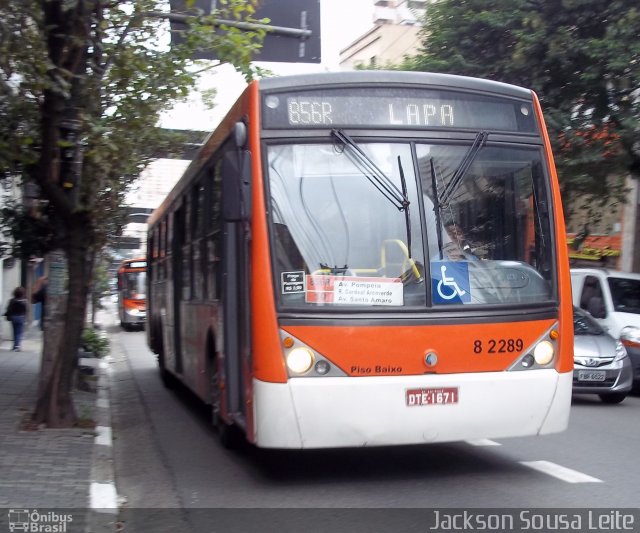 Viação Gato Preto 8 2289 na cidade de São Paulo, São Paulo, Brasil, por Jackson Sousa Leite. ID da foto: 3310079.