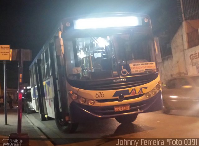Auto Ônibus Moratense 676 na cidade de Francisco Morato, São Paulo, Brasil, por Johnny Ferreira. Número da foto: #3310021.