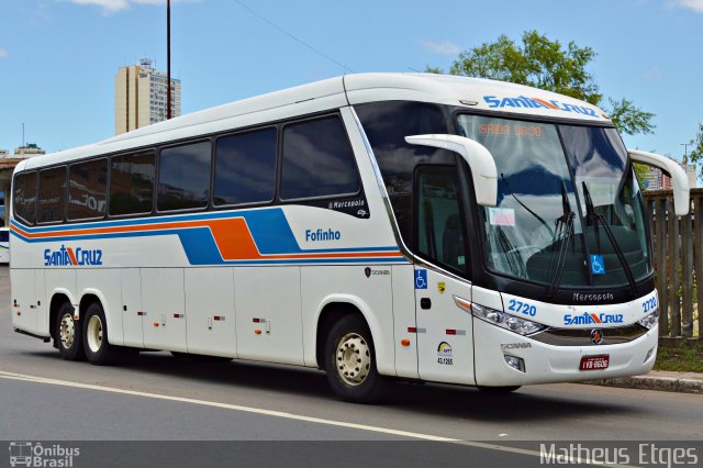 VUSC - Viação União Santa Cruz 2720 na cidade de Porto Alegre, Rio Grande do Sul, Brasil, por Matheus Etges. Número da foto: #3311317.