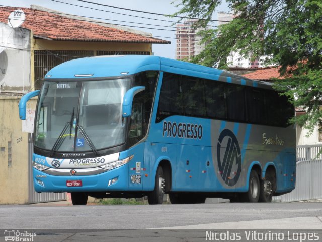 Auto Viação Progresso 6174 na cidade de Natal, Rio Grande do Norte, Brasil, por Nícolas Vitorino Lopes. Número da foto: #3313804.
