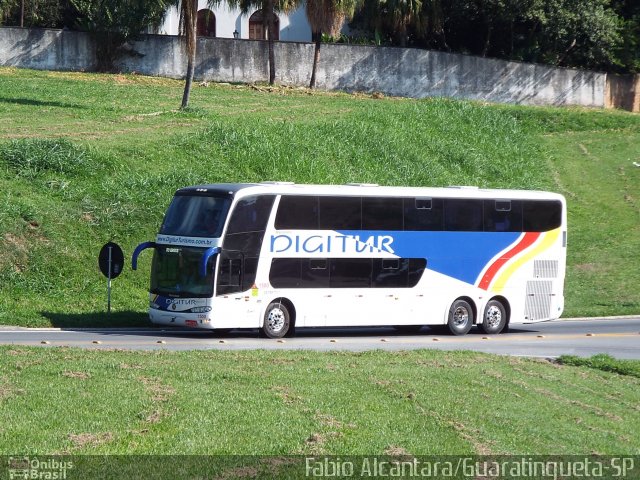 Digitur Transportes e Turismo 1500 na cidade de Aparecida, São Paulo, Brasil, por Fabio Alcantara. Número da foto: #3314319.