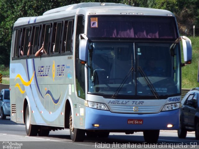 Helly Tur 5400 na cidade de Guaratinguetá, São Paulo, Brasil, por Fabio Alcantara. Número da foto: #3314163.