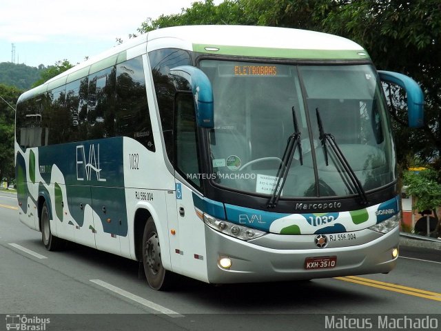 EVAL - Empresa de Viação Angrense 1032 na cidade de Angra dos Reis, Rio de Janeiro, Brasil, por Mateus Machado. Número da foto: #3313671.