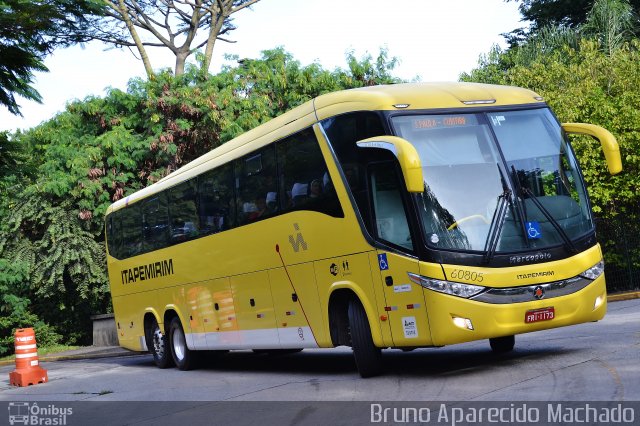 Viação Itapemirim 60805 na cidade de São Paulo, São Paulo, Brasil, por Bruno Aparecido Machado. ID da foto: 3312526.