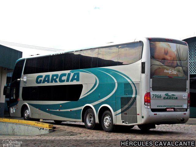 Viação Garcia 7966 na cidade de Londrina, Paraná, Brasil, por Hércules Cavalcante. Número da foto: #3314524.