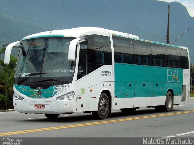 EVAL - Empresa de Viação Angrense 1236 na cidade de Angra dos Reis, Rio de Janeiro, Brasil, por Mateus Machado. Número da foto: #3313693.