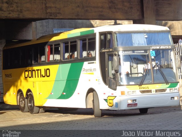 Empresa Gontijo de Transportes 11465 na cidade de Belo Horizonte, Minas Gerais, Brasil, por João Victor Marques. ID da foto: 3313212.