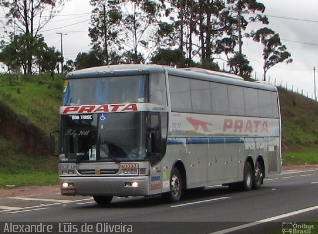 Expresso de Prata 260033 na cidade de Botucatu, São Paulo, Brasil, por Alexandre  Luis de Oliveira. ID da foto: 3313304.