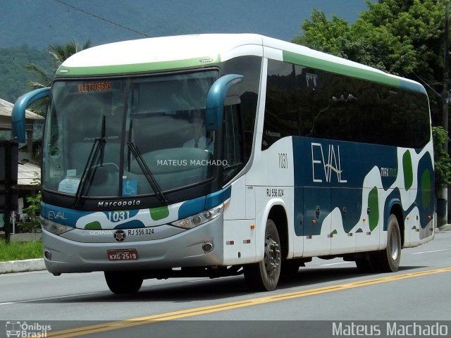 EVAL - Empresa de Viação Angrense 1031 na cidade de Angra dos Reis, Rio de Janeiro, Brasil, por Mateus Machado. Número da foto: #3313670.