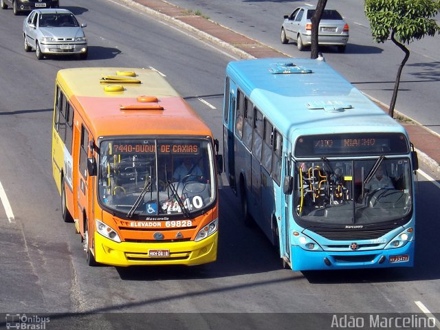 Viação Santa Edwiges 69828 na cidade de Belo Horizonte, Minas Gerais, Brasil, por Adão Raimundo Marcelino. ID da foto: 3313713.